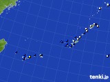 沖縄地方のアメダス実況(風向・風速)(2017年03月11日)