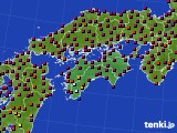 2017年03月12日の四国地方のアメダス(日照時間)