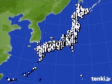 アメダス実況(風向・風速)(2017年03月12日)