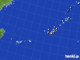 沖縄地方のアメダス実況(降水量)(2017年03月13日)