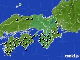 2017年03月13日の近畿地方のアメダス(降水量)