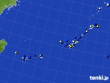 沖縄地方のアメダス実況(風向・風速)(2017年03月14日)