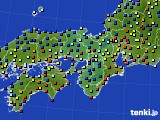 近畿地方のアメダス実況(日照時間)(2017年03月15日)