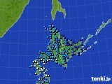 2017年03月15日の北海道地方のアメダス(気温)