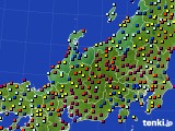 2017年03月16日の北陸地方のアメダス(日照時間)