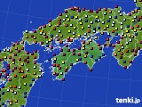 2017年03月16日の四国地方のアメダス(日照時間)