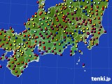 東海地方のアメダス実況(日照時間)(2017年03月17日)