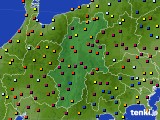 長野県のアメダス実況(日照時間)(2017年03月17日)