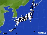 アメダス実況(風向・風速)(2017年03月17日)