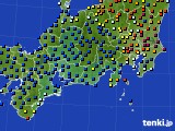 東海地方のアメダス実況(日照時間)(2017年03月18日)