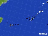 沖縄地方のアメダス実況(風向・風速)(2017年03月18日)