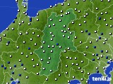 長野県のアメダス実況(風向・風速)(2017年03月19日)