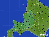 道央のアメダス実況(積雪深)(2017年03月20日)