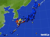 アメダス実況(日照時間)(2017年03月21日)