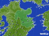 大分県のアメダス実況(降水量)(2017年03月23日)
