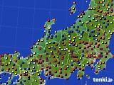 北陸地方のアメダス実況(日照時間)(2017年03月23日)