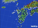 2017年03月23日の九州地方のアメダス(日照時間)