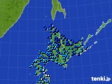 北海道地方のアメダス実況(気温)(2017年03月23日)