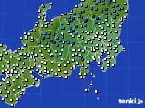 2017年03月24日の関東・甲信地方のアメダス(気温)