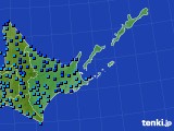 道東のアメダス実況(気温)(2017年03月24日)