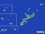 沖縄県のアメダス実況(降水量)(2017年03月25日)