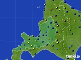 道央のアメダス実況(積雪深)(2017年03月26日)