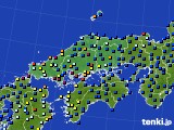 中国地方のアメダス実況(日照時間)(2017年03月26日)