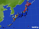 2017年03月26日のアメダス(日照時間)