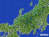 2017年03月26日の北陸地方のアメダス(気温)