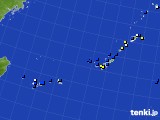 沖縄地方のアメダス実況(風向・風速)(2017年03月26日)