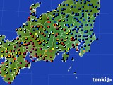 関東・甲信地方のアメダス実況(日照時間)(2017年03月27日)