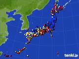 2017年03月27日のアメダス(日照時間)