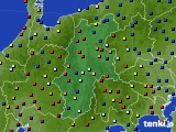 長野県のアメダス実況(日照時間)(2017年03月27日)