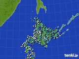 2017年03月27日の北海道地方のアメダス(気温)