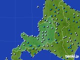 道央のアメダス実況(気温)(2017年03月27日)