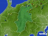 長野県のアメダス実況(積雪深)(2017年03月28日)