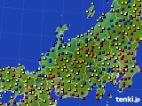 2017年03月28日の北陸地方のアメダス(日照時間)