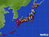 アメダス実況(日照時間)(2017年03月28日)