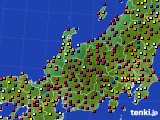 2017年03月29日の北陸地方のアメダス(日照時間)