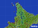 2017年03月29日の道北のアメダス(日照時間)