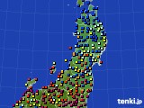 東北地方のアメダス実況(日照時間)(2017年03月30日)