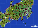 関東・甲信地方のアメダス実況(日照時間)(2017年03月30日)