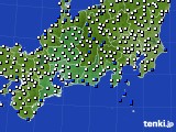 東海地方のアメダス実況(風向・風速)(2017年03月30日)
