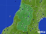 山形県のアメダス実況(風向・風速)(2017年03月30日)