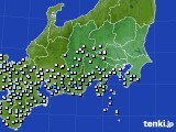 関東・甲信地方のアメダス実況(降水量)(2017年03月31日)