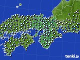 2017年03月31日の近畿地方のアメダス(降水量)