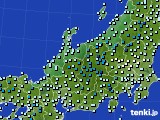 北陸地方のアメダス実況(気温)(2017年03月31日)