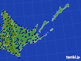 道東のアメダス実況(気温)(2017年03月31日)