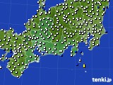 東海地方のアメダス実況(風向・風速)(2017年03月31日)