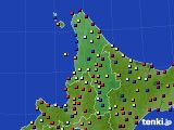 2017年04月02日の道北のアメダス(日照時間)